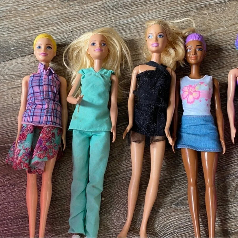 Barbie Doll‎ Bundle Five Gently Played With